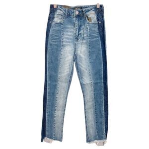 C'est Toi Black Label Premium Raw Hem Skinny Jeans, Size 13 New with Tags